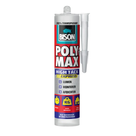 Bison polymax high tack express crystal