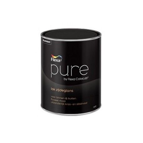 pure lak zijdeglans 1 liter kleur