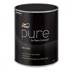 pure lak mat 1 liter kleur