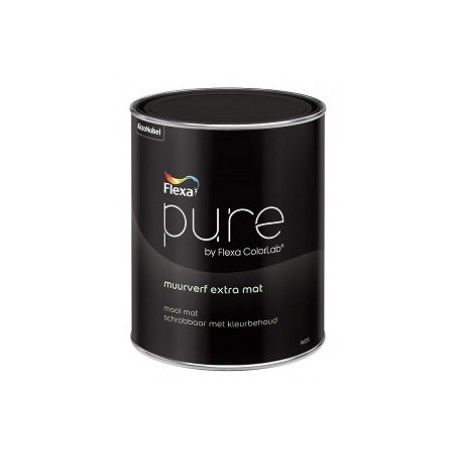 pure muurverf extra mat wit 1 liter