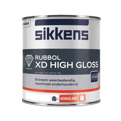 rubbol xd gloss wit 1 liter