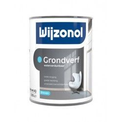 wijzonol grondverf 1 liter wit water verdunbaar