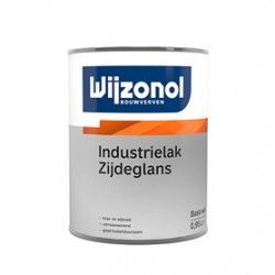 wijzonol industrielak zijdeglans 0,5 liter wit terpentine verdunbaar