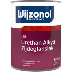 wijzonol lbh urethaan zijdeglanslak wit 1 liter