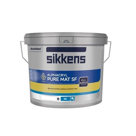 sikkens alphacryl pure mat sf wit 5 liter