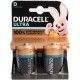 Duracell Ultra D-cell 2 stuks